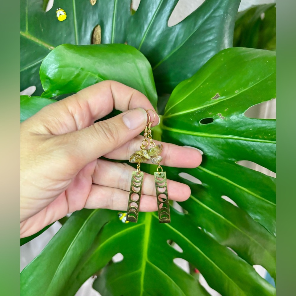 Sunstone Earrings